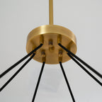 48 Inch Hurricane Candle Ring Chandelier - Pauillac