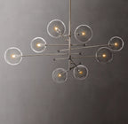 79 Inch Sputnik Globe Glass Chandelier - Mobile