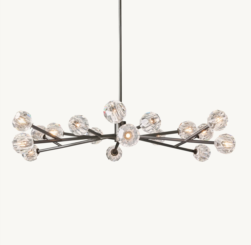 60 Inch Crystal Arm Chandelier – Boule