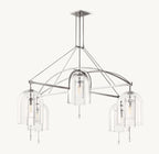 61 Inch Bell Glass Chandelier - Fulcrum