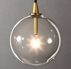 6 Inch Blown Glass Globe Pendant Light - Mobile