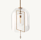 15 Inch Bell Glass Pendant Light - Fulcrum