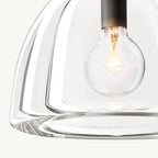 7 Inch Dome Crystal Pendant Light - Botanist