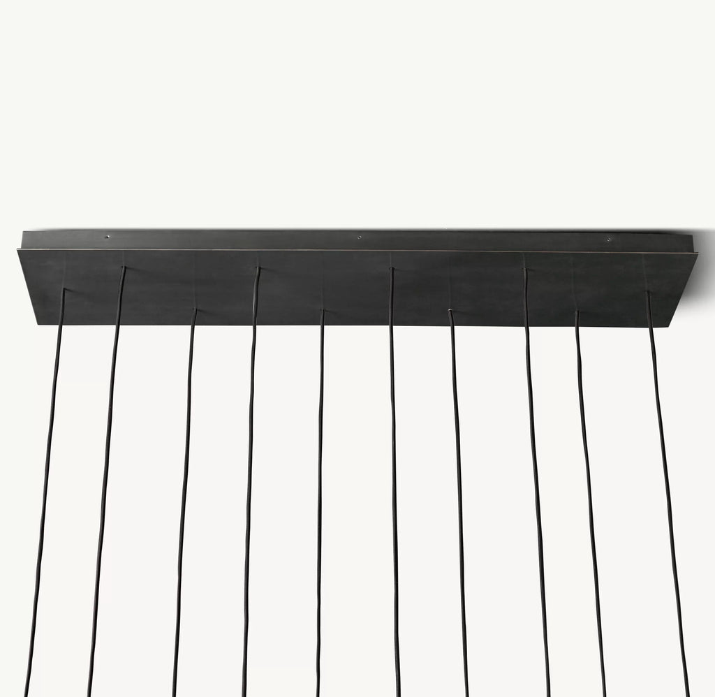 48 Inch Pin Linear Chandelier - Aquitaine