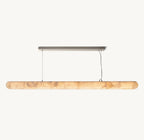 80 Inch Lisse Linear Alabaster Chandelier - Rivage
