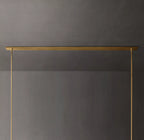 69 Inch Cylindrical Milk Glass Linear Chandelier - Ravelle