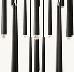 30 Inch Pin Cascading Round Chandelier - Aquitaine