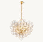 38 Inch Glass bubble Chandelier - Talia