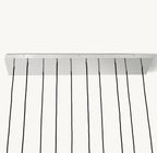 48 Inch Pin Linear Chandelier - Aquitaine