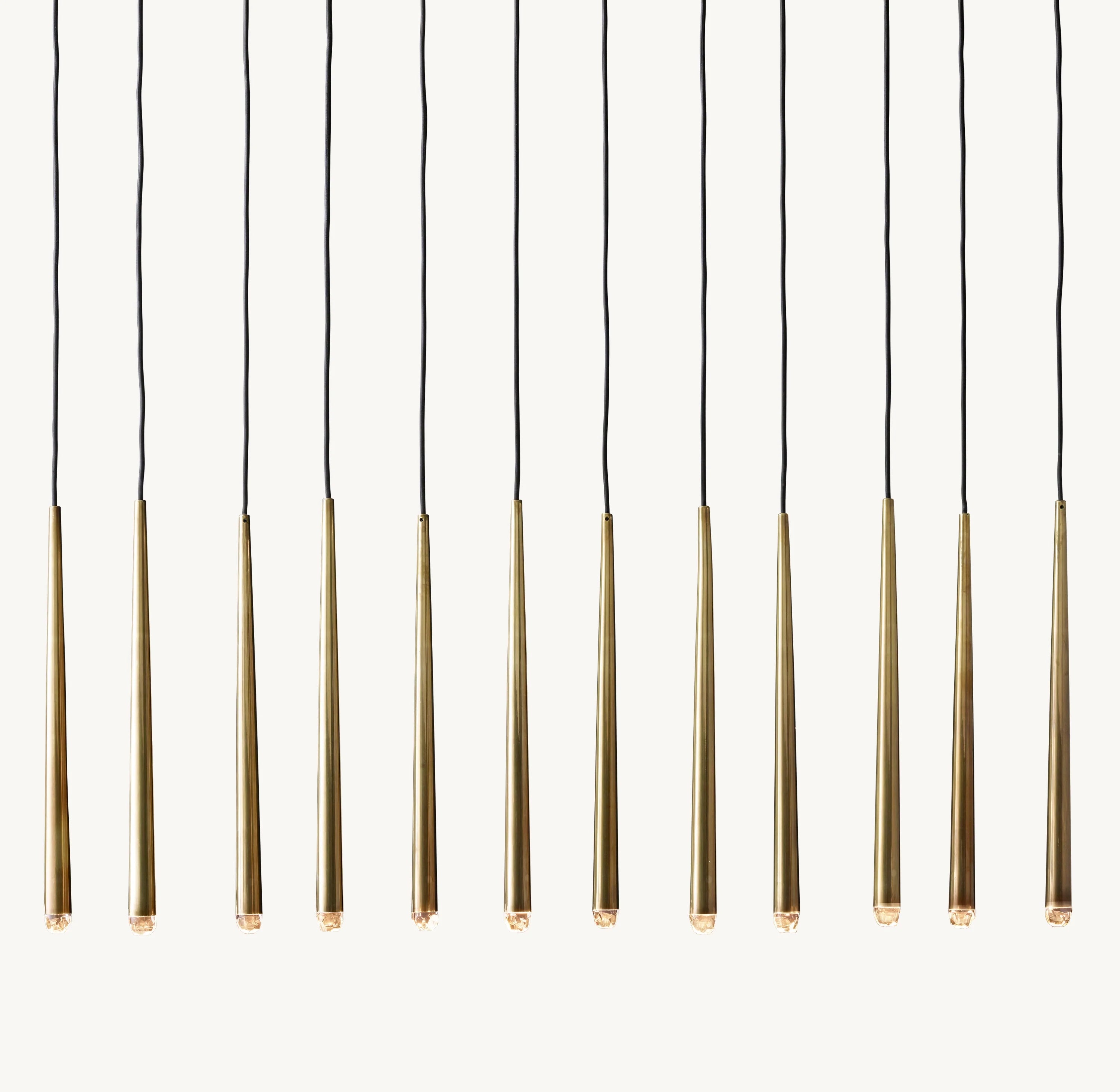 60 Inch Pin Linear Chandelier - Aquitaine