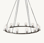 48 Inch Hurricane Candle Ring Chandelier - Pauillac