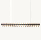 72 Inch Hexagonal Crystal Linear Chandelier – Arcachon