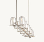 60 Inch Hurricane Candle Linear Chandelier - Pauillac