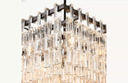 60 Inch Chain Crystal Rectangular Chandelier - Marignan