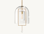 15 Inch Bell Glass Pendant Light - Fulcrum