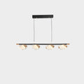 39 Inch Leaf Linear Chandelier - Flora