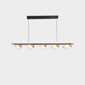 47 Inch Leaf Linear Chandelier - Flora