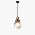 Ribbed Glass Drop Pendant Light- Clara