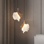 Two Leaf Acrylic Pendant Light- Flora