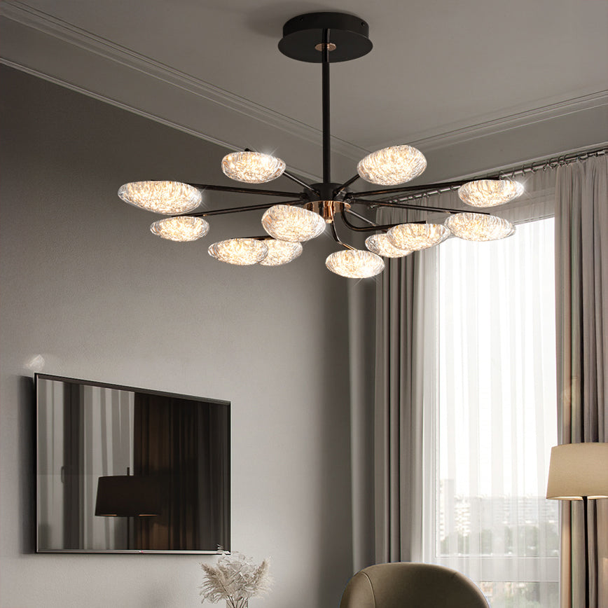 39 Inch irregular Arm Chandelier - Asteria