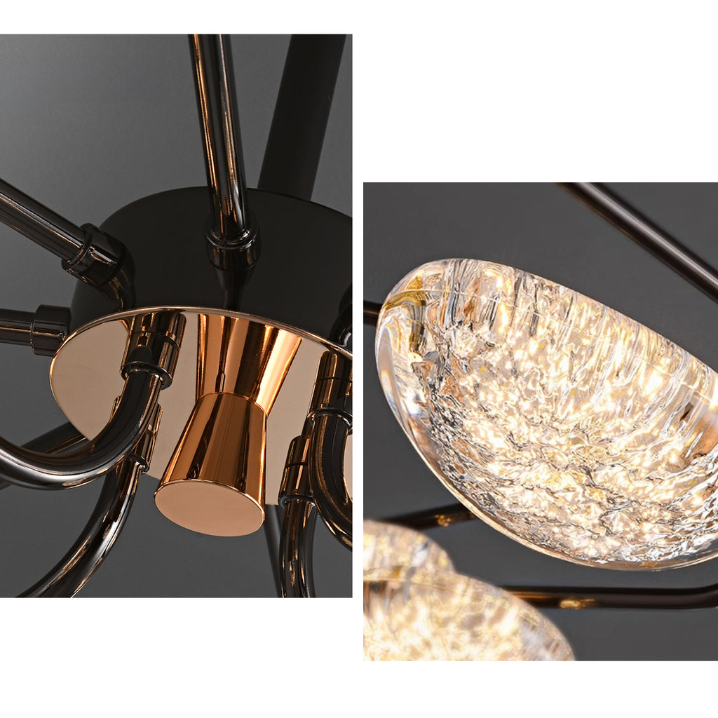 36 Inch irregular Arm Chandelier - Asteria