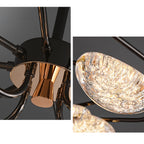 36 Inch irregular Arm Chandelier - Asteria