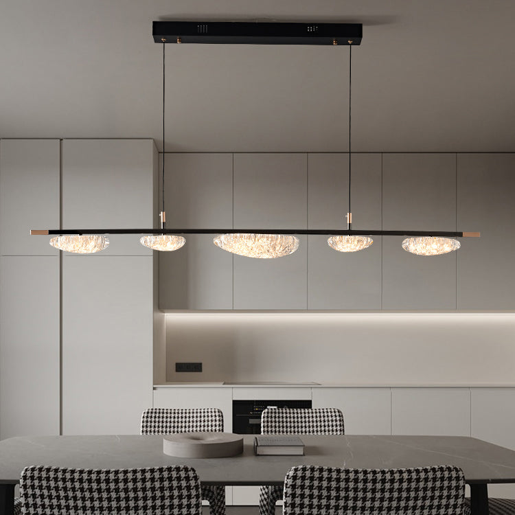 59 Inch irregular Linear Chandelier - Asteria