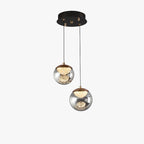 Two Globe Glass Pendant Light - Nova