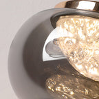 24 Inch Glass Round Chandelier - Celeste