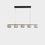 41 Inch Glass Linear Chandelier - Celeste