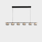 47 Inch Glass Linear Chandelier - Celeste