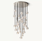 30 Inch Crystal Cluster Chandelier – Boule
