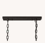 39 Inch Crystal Prism Rectangular Chandelier - Odeon