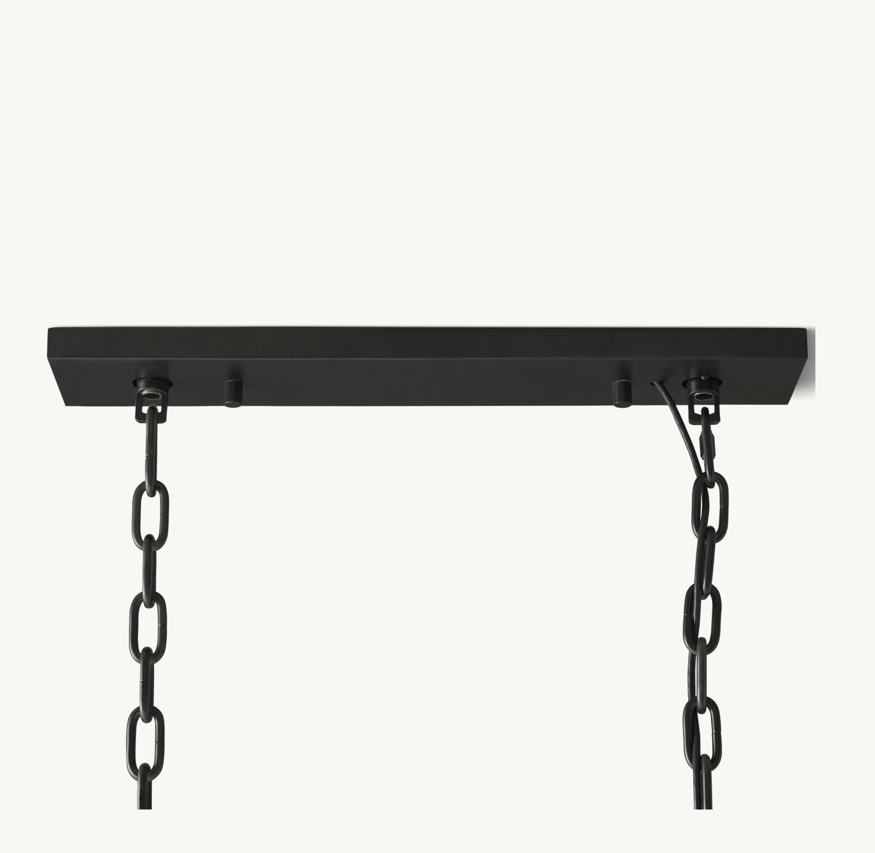 39 Inch Crystal Prism Rectangular Chandelier - Odeon