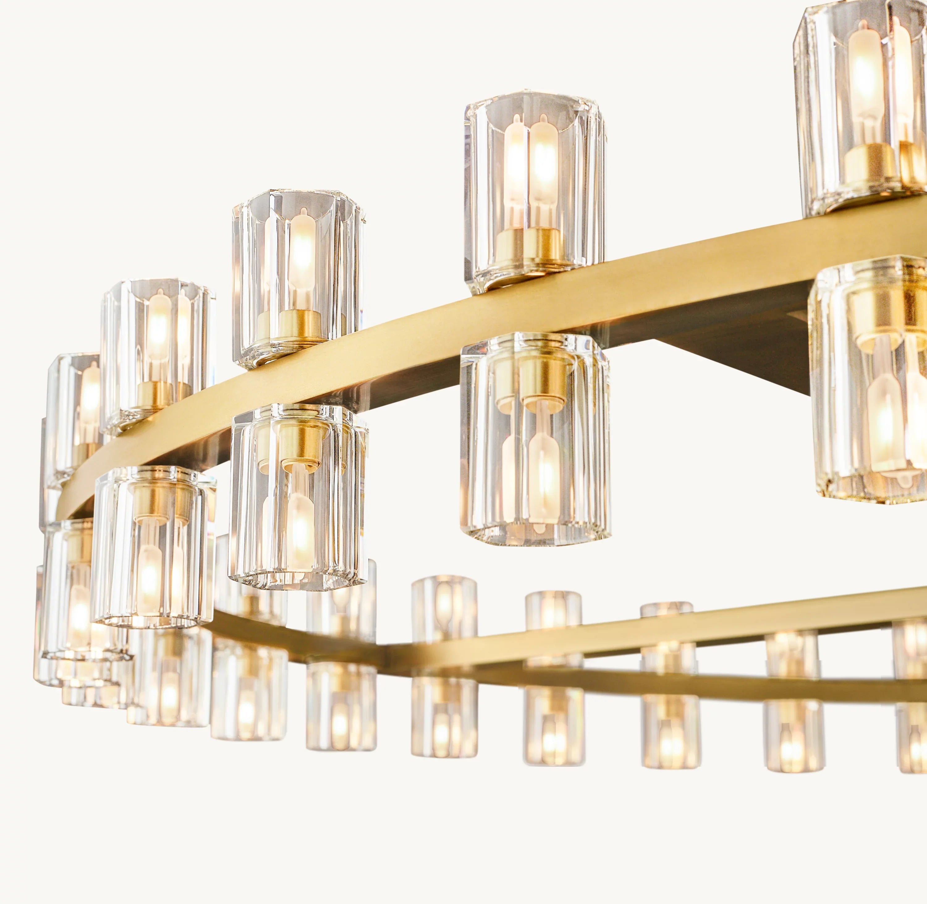 60 Inch Hexagonal Crystal Round Chandelier – Arcachon