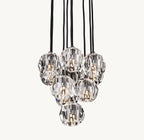 14 Inch Crystal Cluster Chandelier – Boule