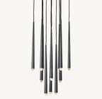 24 Inch Pin Cascading Round Chandelier - Aquitaine