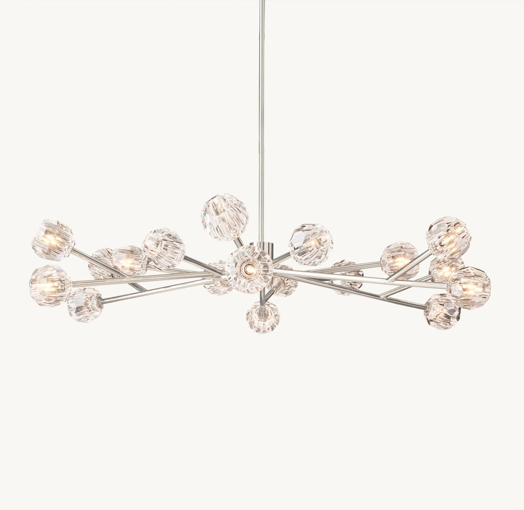60 Inch Crystal Arm Chandelier – Boule