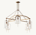 61 Inch Bell Glass Chandelier - Fulcrum