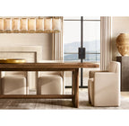 74 Inch Alabaster Rectangular Chandelier – Harlow