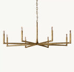 60 Inch Forged Candlestick Chandelier - Thaddeus