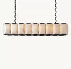 60 Inch Alabaster Rectangular Chandelier – Harlow
