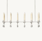 54 Inch Candle Linear Chandelier - Fontanelle