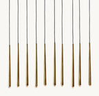 48 Inch Pin Linear Chandelier - Aquitaine