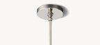 8 Inch Cylindrical Glass Pendant Light - Ravelle
