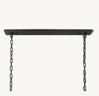 42 Inch Alabaster Rectangular Chandelier – Harlow