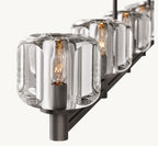72 Inch Crystal Linear Candle Chandelier - Demaret