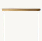 49 Inch Hurricane Candle Linear Chandelier - Pauillac
