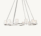 48 Inch Hurricane Candle Ring Chandelier - Pauillac