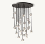 40 Inch Crystal Cluster Chandelier – Boule